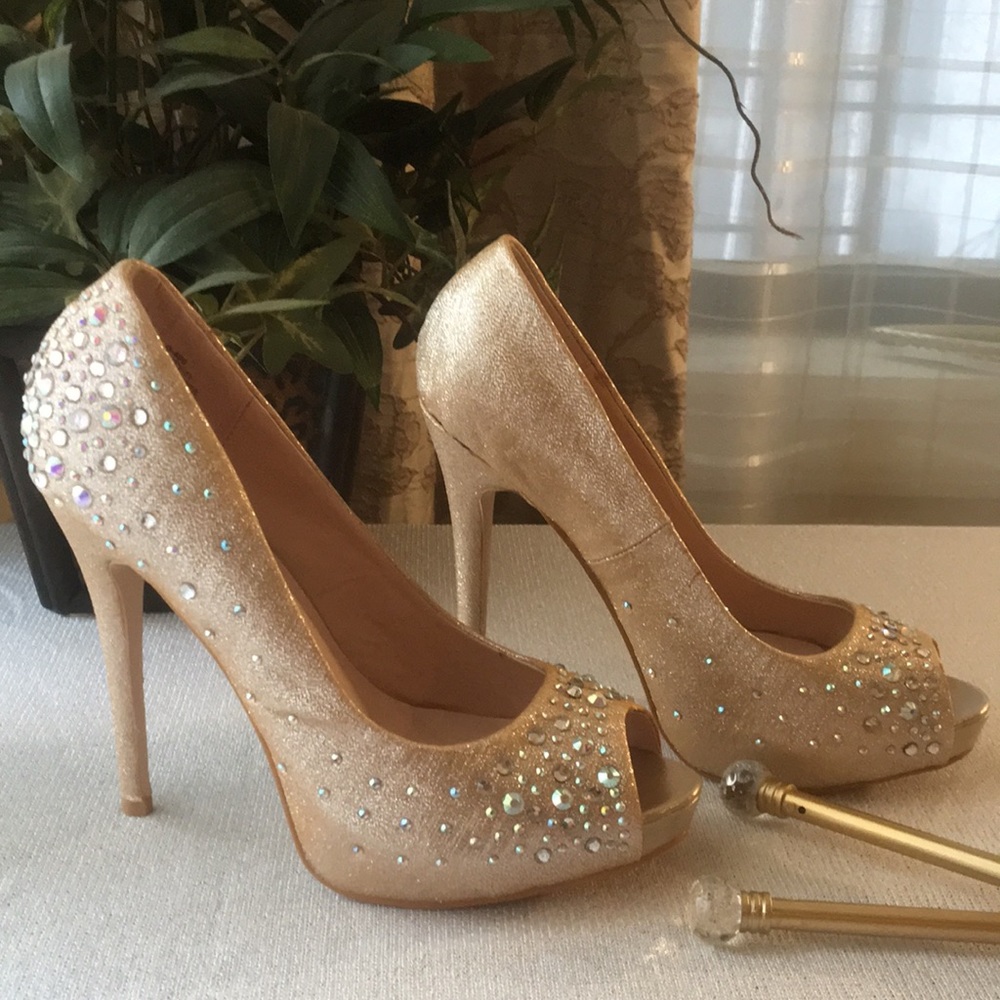 Sparkle High Heel Shoes from De Blossom Collection